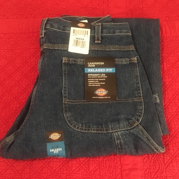 dickies carpenter jeans relaxed fit straight leg